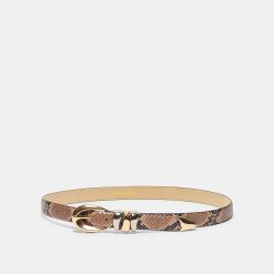 MIXED METAL BUCKLE BELT SNAKE