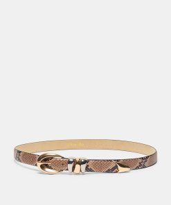 MIXED METAL BUCKLE BELT SNAKE