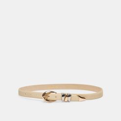 MIXED METAL BUCKLE BELT SAND