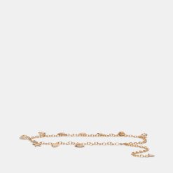 SHELL CHAIN LINK BELT GOLD