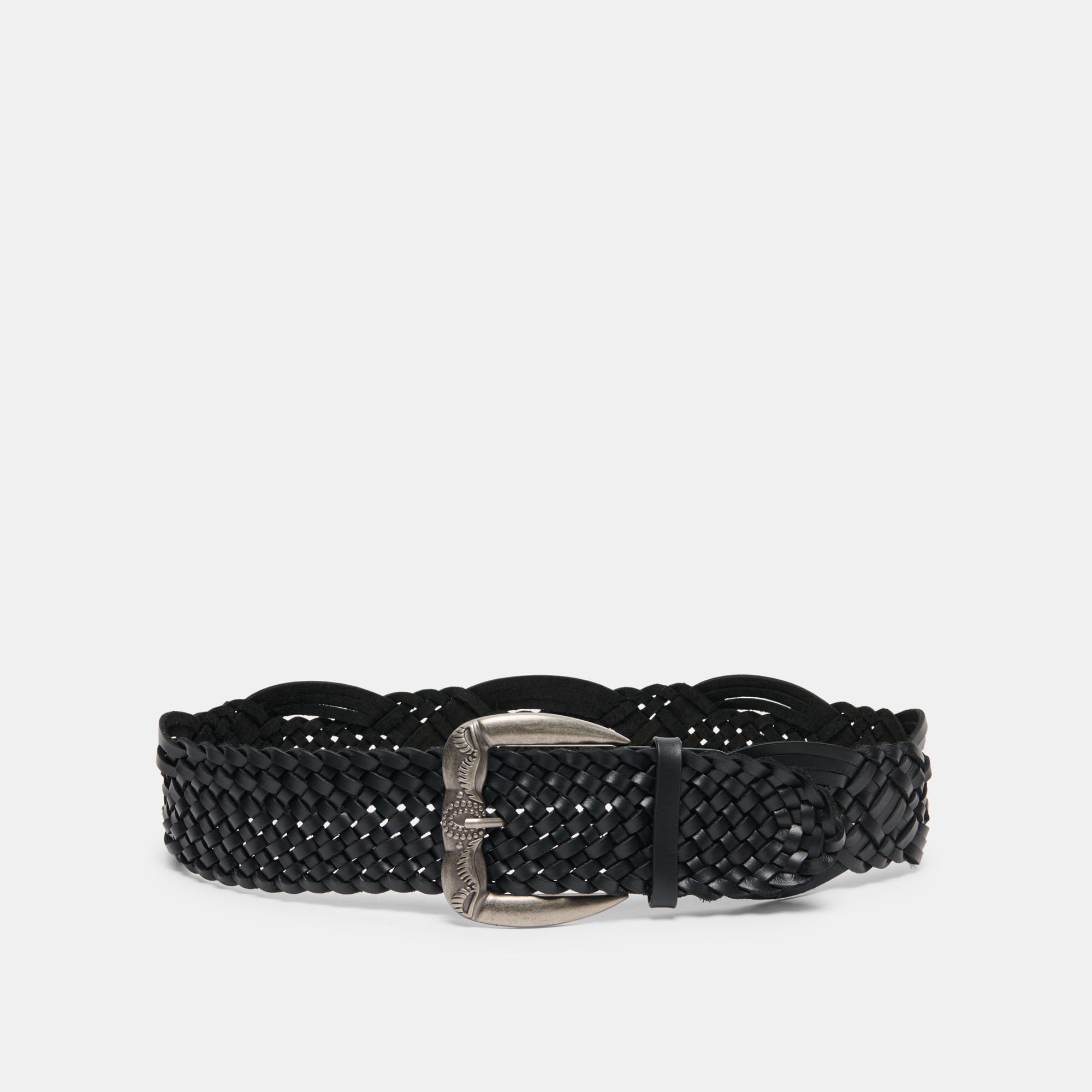 DOLCEVITA-BELTS_WOVENBLACKSILVER_1