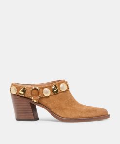 KANYON HEELS BROWN SUEDE