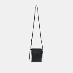 LYRIK CROSSBODY BLACK LEATHER