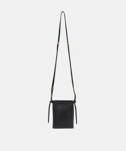 LYRIK CROSSBODY BLACK LEATHER