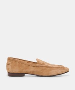 MATTIE LOAFERS CAMEL SUEDE