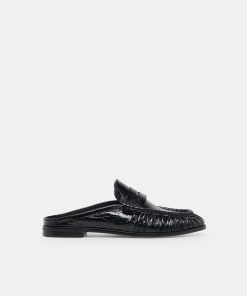 BETZY LOAFERS MIDNIGHT CRINKLE PATENT
