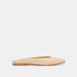 EILA FLATS LT NATURAL RAFFIA