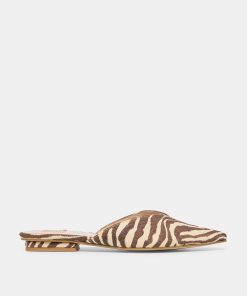 ELM FLATS BEIGE ZEBRA RAFFIA