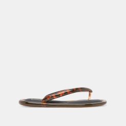 JOZEY SANDALS TORTOISE JELLY
