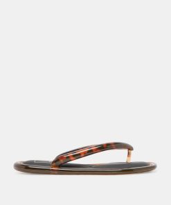 JOZEY SANDALS TORTOISE JELLY