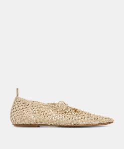 KAYLYN FLATS OATMEAL CROCHET