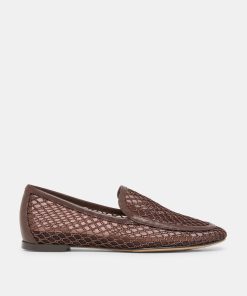 KIALA MESH LOAFERS CHOCOLATE MESH