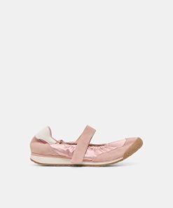 SPRUCE SNEAKERS AGED ROSE SATIN
