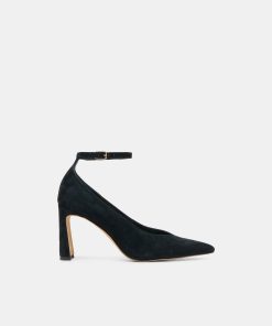 KARSIN HEELS ONYX SUEDE