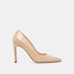 LANKY HEELS TAN LEATHER