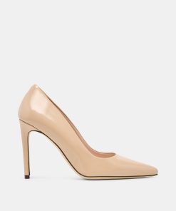 LANKY HEELS TAN LEATHER