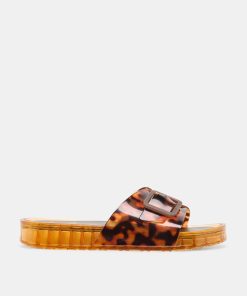 JULEAN SANDALS TORTOISE VINYL