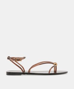KENLEY VINYL SANDALS CHOCOLATE JELLY