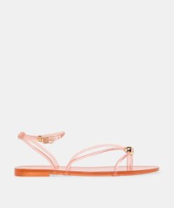 KENLEY VINYL SANDALS ROSE JELLY