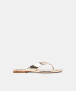 LINNET SANDALS LT GOLD LEATHER