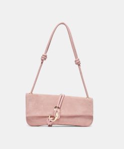 ALICE SHOULDER BAG DAYDREAM PINK SUEDE
