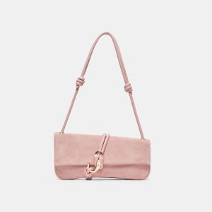 ALICE SHOULDER BAG DAYDREAM PINK SUEDE