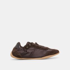DAKODA SNEAKERS DK BROWN SATIN