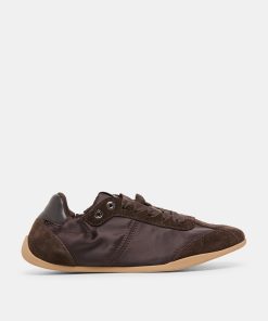 DAKODA SNEAKERS DK BROWN SATIN