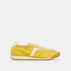 SARIYA SNEAKERS YELLOW NYLON