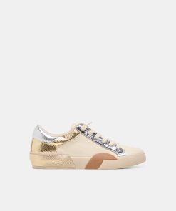 ZINA SNEAKERS METALLIC MULTI LEATHER