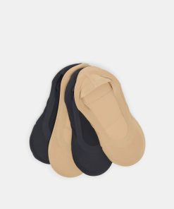 4 PACK NO SHOW CUSHIONED SOCKS NEUTRAL
