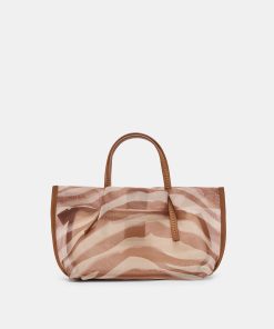 SELENE HANDBAG ZEBRA MESH