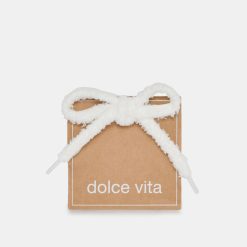 FUZZY LACE WHITE